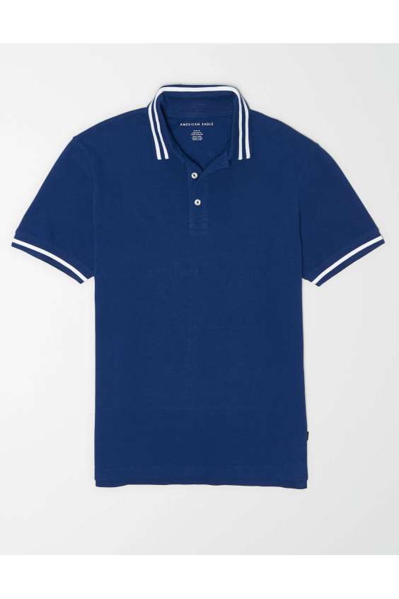 SS TIPPED PIQUE POLO