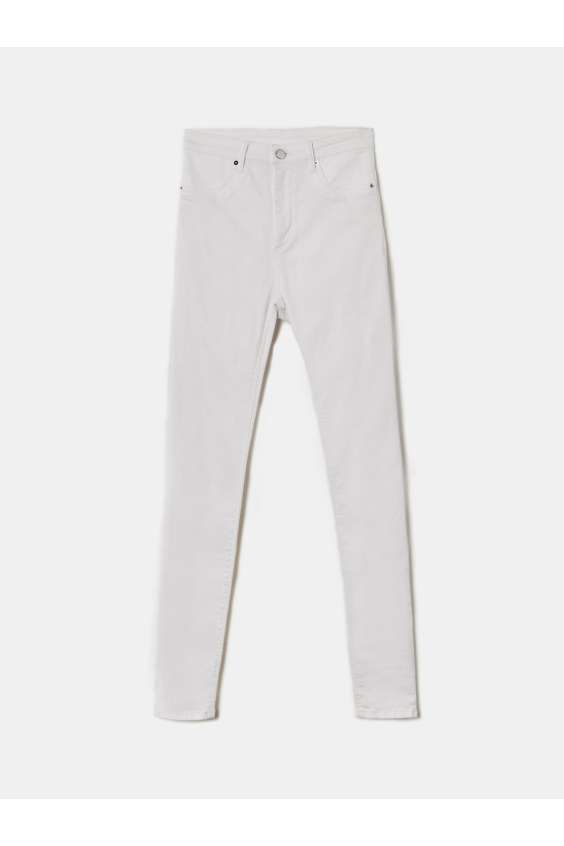 WOVEN PUSH UP HW PANT