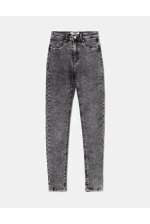 WOVEN HW PUSHUP SKIN DENIM