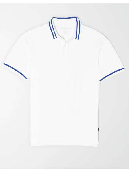 SS TIPPED PIQUE POLO 018-1165-9029-100
