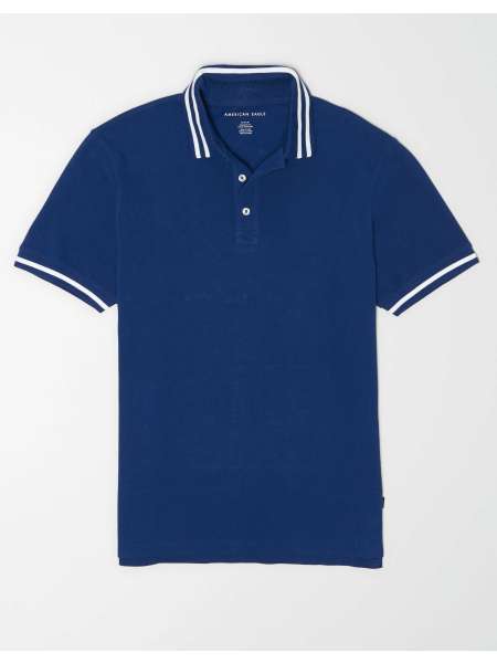 SS TIPPED PIQUE POLO 018-1165-9029-499
